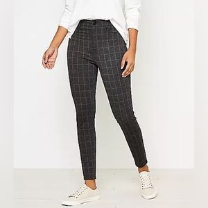 Loft Windowpane Windowpane 5 pocket Leggings